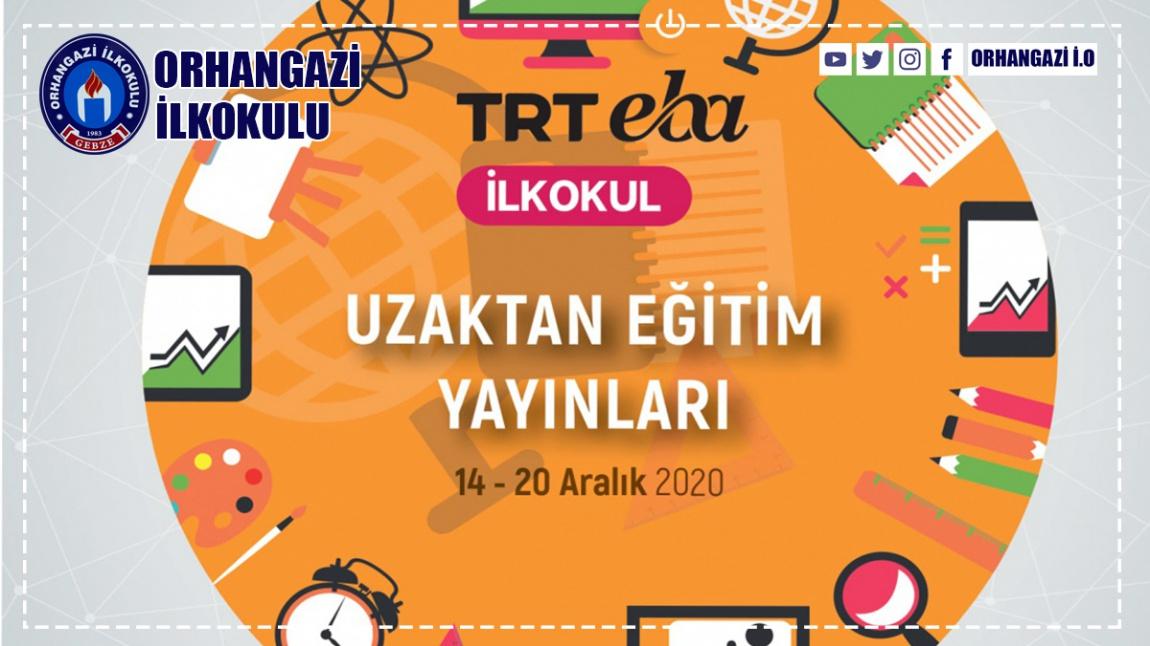 TRT EBA TV ilkokul, Uzaktan Eğitim Programı / 14-20 Aralık 2020