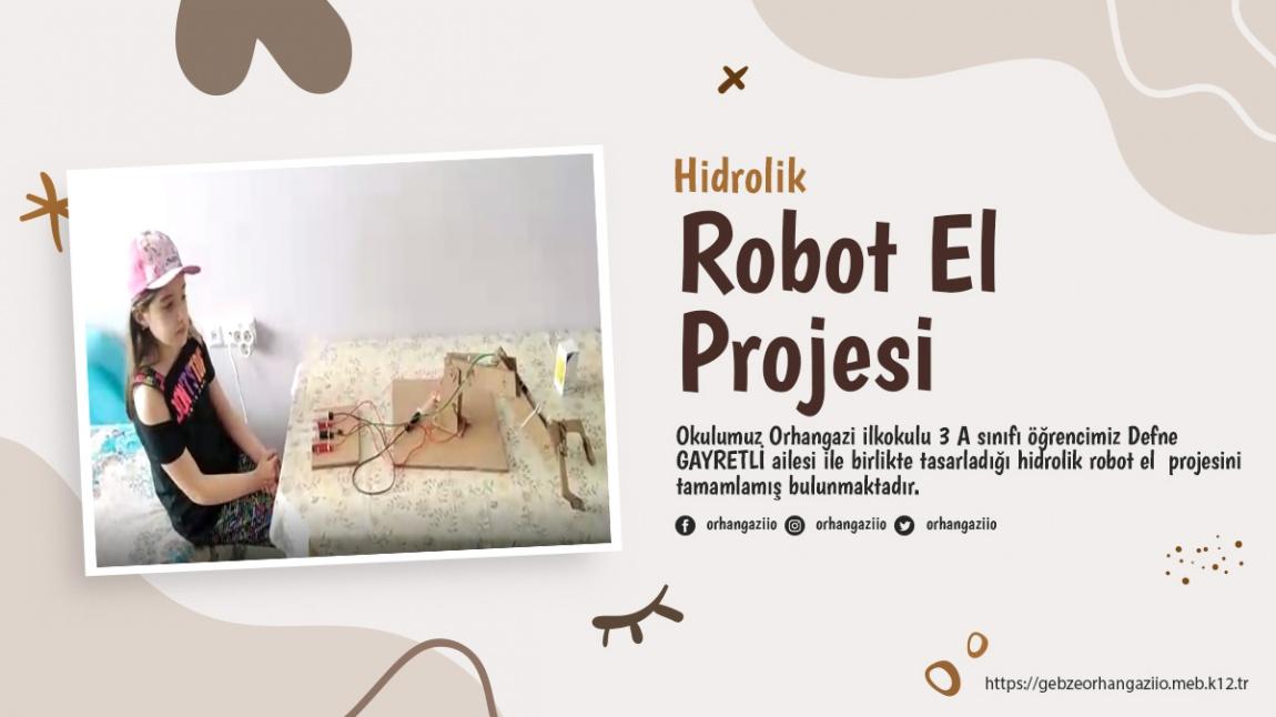 Hidrolik Robot El Projesi