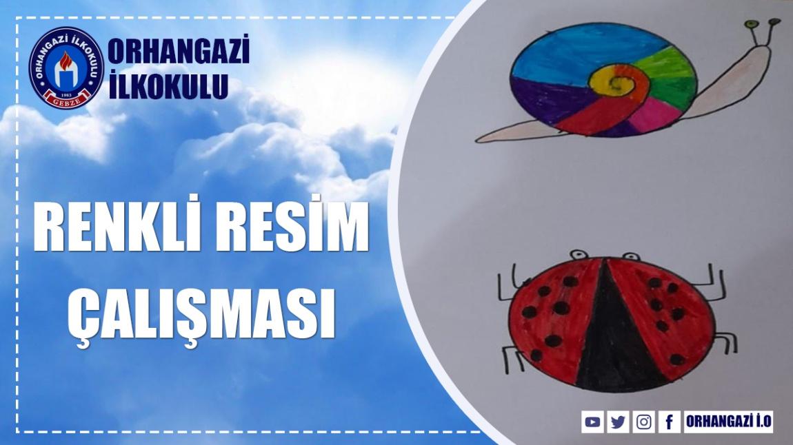 3/F Sınıfı Uzaktan Eğitim Görsel Sanatlar Dersi Çalışmalarımız