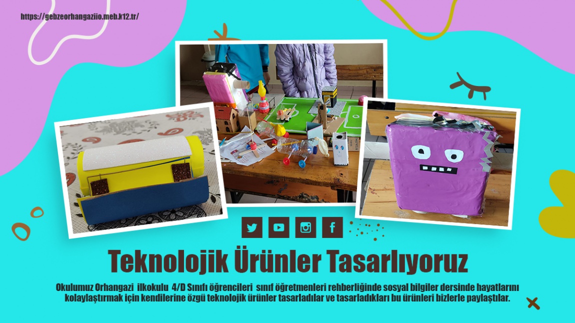 Teknolojik ürünler tasarlıyoruz