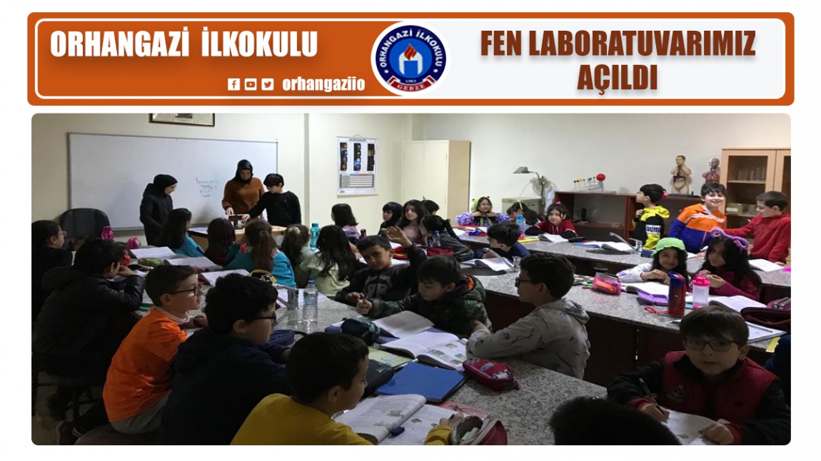 Fen Laboratuvarımız Kullanıma Açıldı